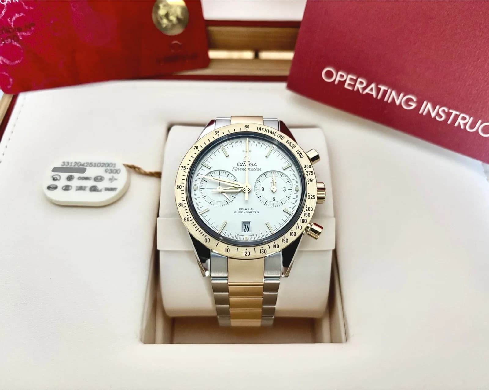 Omega 2024 Omega Speedmaster '57 331.20.42.51.02.001 “Chronograph 18K Gold/Steel” (2024)
